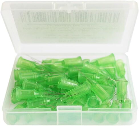 BSTEAN 50 Pack Blunt Tip Dispensing Needle with Luer Lock, Industrial Unsterilized (30G, 1/2 Inch) in Saudi Arabia