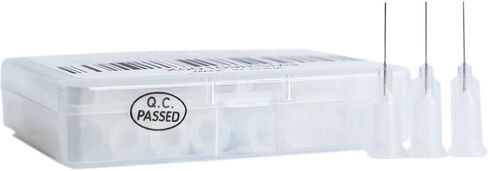 BSTEAN 50 Pack Blunt Tip Dispensing Needle with Luer Lock, Industrial Unsterilized (30G, 1/2 Inch) in Saudi Arabia