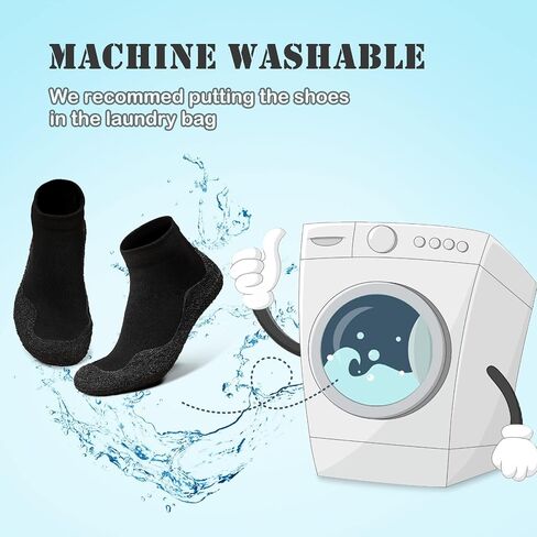 Rushine Mens Womens Minimalist Barefoot Socks Shoes | Non-Slip Water Shoes | Zero Drop Walking Shoes | Workout Yoga Shoes | Multi-Purpose & Ultr in Saudi Arabia