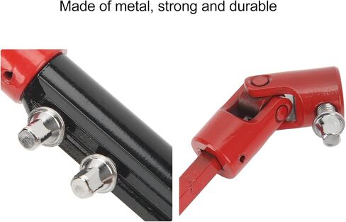 Double Kick Drum Pedal Drive Shaft Bar, Bass Drum Pedal Linkage Connector Arm for Drum Kit Percussion Instrument Parts (Silver) in Saudi Arabia