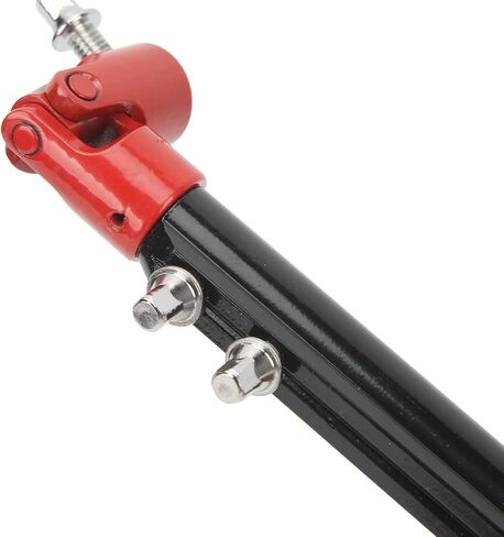 Double Kick Drum Pedal Drive Shaft Bar, Bass Drum Pedal Linkage Connector Arm for Drum Kit Percussion Instrument Parts (Silver) in Saudi Arabia