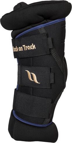 Back on Track Royal Padded Hock Boots Deluxe w/Holes - Equestrian Protective Supportive Horse Hock Boots with Hook & Loop Closure in Saudi Arabia
