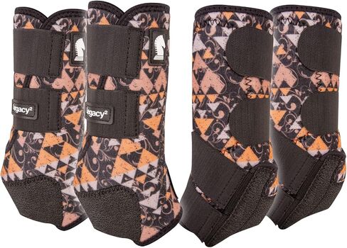 Classic Equine Legacy2 Front and Hind Support Boots in Saudi Arabia