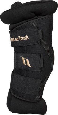 Back on Track Royal Padded Hock Boots Deluxe w/Holes - Equestrian Protective Supportive Horse Hock Boots with Hook & Loop Closure in Saudi Arabia