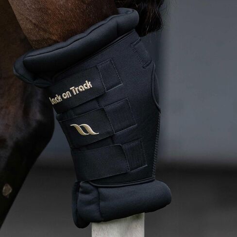 Back on Track Royal Padded Hock Boots Deluxe w/Holes - Equestrian Protective Supportive Horse Hock Boots with Hook & Loop Closure in Saudi Arabia