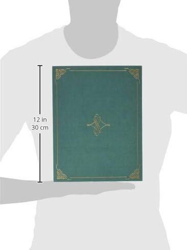 غطاء شهادة جغرافيا أسود، رقائق ذهبية، نسيج كتان، 8.75 بوصة × 11.25 بوصة، 5/حزمة (47840) in Kuwait