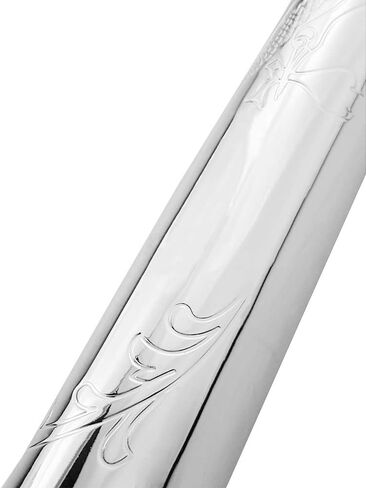 RUMUISE Birth Certificate Holder for Baby Keepsake Gift, Silver Plated Certificate Case, Metal Scroll Storage Tube for Baptism Decoration in Saudi Arabia