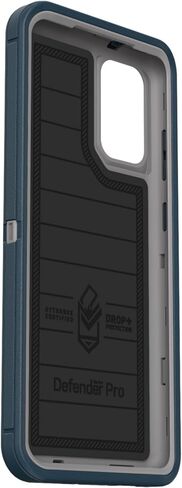 حافظة OtterBox Defender Series لهاتف Samsung Galaxy S20+ 5G (فقط) - حافظة فقط - حماية دفاعية ميكروبية - عبوة غير مخصصة للبيع بالتجزئة - أسود in Saudi Arabia