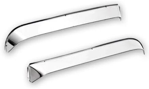 RealTruck Belmor VS-FL2-1 غطاء فتحة التهوية من الفولاذ المقاوم للصدأ لسيارة 1978-1990 Freightliner FLA Cabover in Kuwait