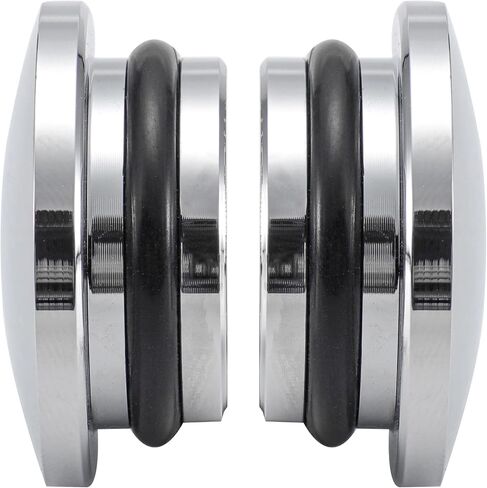 MoKitDora Harley Handlebar Base End Cap Bars Lid Cover, Chrome in Saudi Arabia