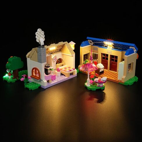 DALDED LED Lighting Kit for Lego Animal Crossing Nook’s Cranny & Rosie's House, LED Light Compatible with Lego 77050 Building Block Models (Not Include Lego Set) in Saudi Arabia