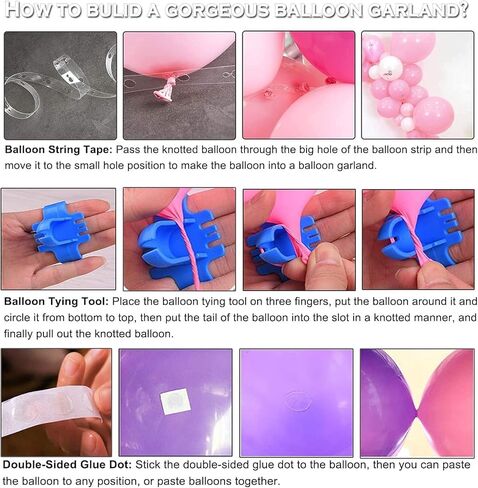 طقم بالونات على شكل قوس باللون الأزرق الداكن والفضي، 124 بالونة ذات قصاصات بيضاء باللون الفضي الداكن مع ملحقات بالونات للتخرج وحفلات استقبال المولود الجديد وحفلات أعياد الميلاد in Kuwait