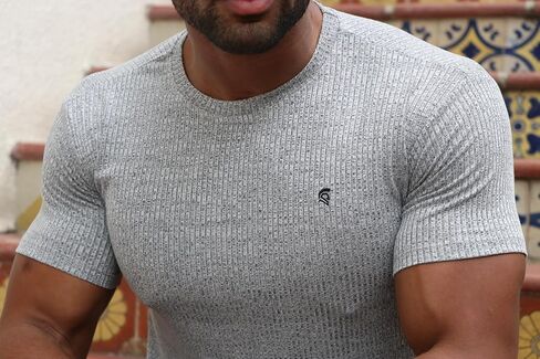 The Argo Short-Sleeve Ribbed Shirt in Saudi Arabia