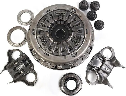 LOLOBFZL 6DCT250 DPS6 Auto Transmission Clutch With Release Forks Bearing Kit Compatible with Ford Focus Fiesta Transnation 1268154B-FX in Saudi Arabia