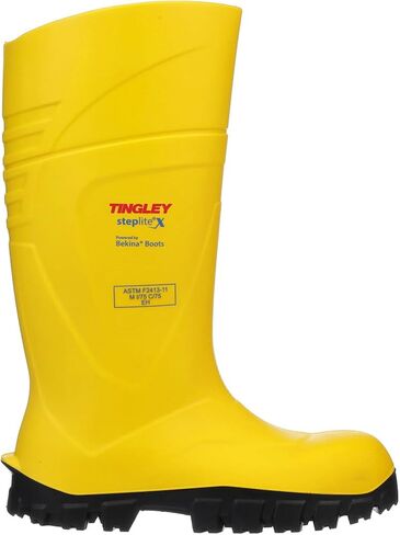 Tingley StepLite X Powered by Bekina 77253 Boots, Mens 4 / Womens 6, Yellow/Navy in Saudi Arabia