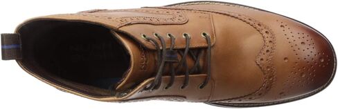 Nunn Bush Men's Odell Wingtip Dress Casual Chukka Boot, Tan Crazy Horse, 9 X-Wide in Kuwait