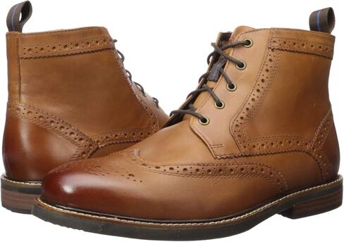 Nunn Bush Men's Odell Wingtip Dress Casual Chukka Boot, Tan Crazy Horse, 9 X-Wide in Kuwait