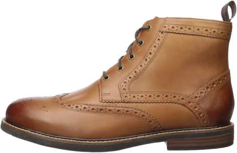 Nunn Bush Men's Odell Wingtip Dress Casual Chukka Boot, Tan Crazy Horse, 9 X-Wide in Kuwait