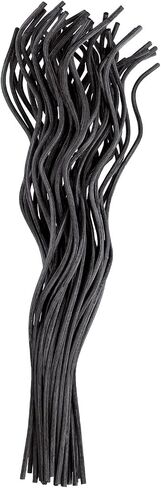 PATIKIL 28CM/11Inch Rattan Reed Diffuser Sticks, 50 Pcs Rattan Wavy Refill Stick Aroma Fragrance Replacement for Home Hotel Office Party Wedding, Black in Saudi Arabia