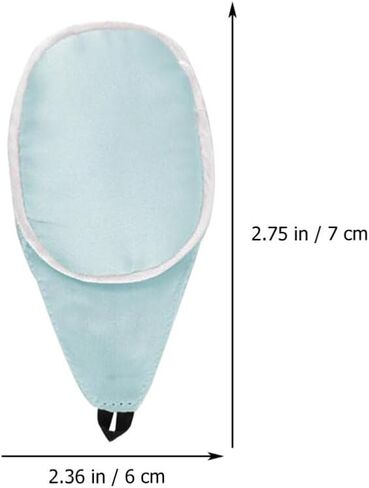 Tofficu 2pcs Glasses Silk Eye Patch Eye Glass Cover Single Eye Patches Amblyopia Correcting Eye Covers Lazy Eye Patches for Adults Kids Eyeglass Supplies L in Saudi Arabia