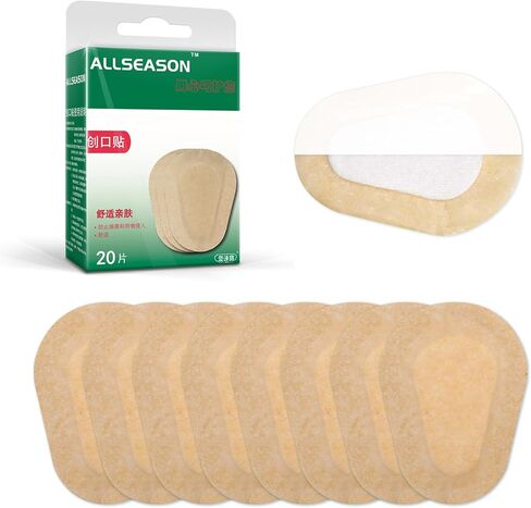 Eye Patches Kids 40 PCS Adhesive Eye Bandages for Children, Adults Beige Skin Style for Amblyopia and Cross Eye in Saudi Arabia
