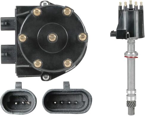 New Distributor Compatible With 1982-96 Chevy Astro Blazer, GMC Jimmy Safari, Oldsmobile Brevada V6 4.3 EFI TBI, Replaces 1103574 1103655 1103725 1103837 1103951 in Kuwait