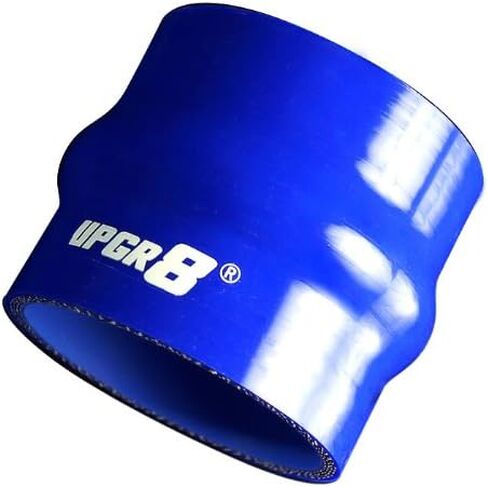 Upgr8 Universal 4-Ply High Performance Straight Hump Coupler Silicone Hose (3.0"(76MM), Blue) in Saudi Arabia