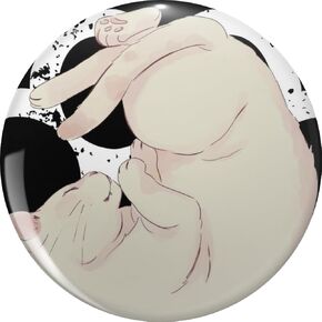 sleeping cat - cute kitten fell asleep by N17V17 Pin Lapel Pin Cute Brooch Pins Badges 0.75" in Saudi Arabia