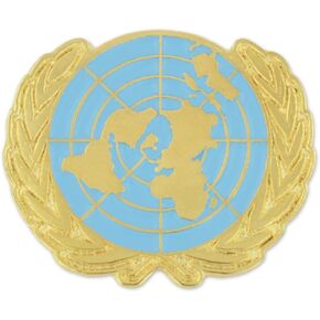 PinMart United Nations UN World Peace Enamel Lapel Pin in Saudi Arabia