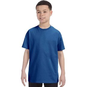 Hanes Youth 6.1 oz. Tagless� T-Shirt - DEEP ROYAL - XS in Saudi Arabia