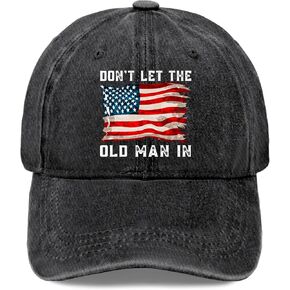 لا تدع الرجل العجوز يرتدي قبعة للرجال، قبعة بيسبول مضحكة، هدايا مضحكة للرجال in Kuwait