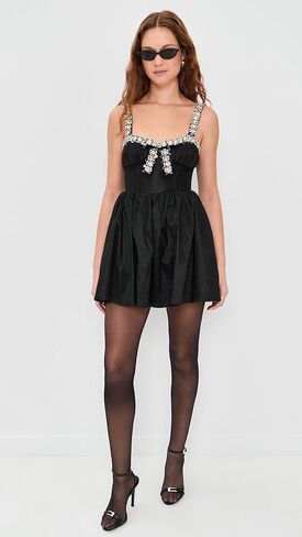 For Love & Lemons Women's Emalie Taffeta Mini Dress in Saudi Arabia