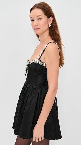 For Love & Lemons Women's Emalie Taffeta Mini Dress in Saudi Arabia