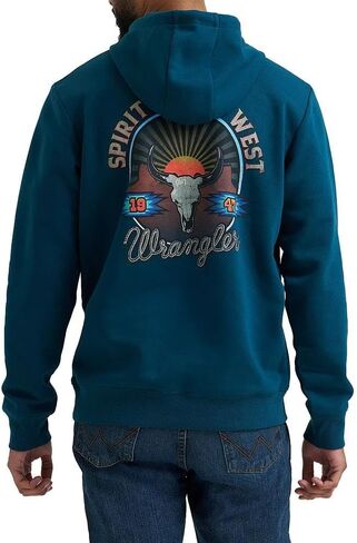 Wrangler Men's Reflecting Pond Spirit Of The West Hoodie in Saudi Arabia
