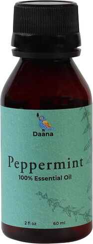 DAANA Peppermint Essential Oil : Pure, Undiluted (2 Fl Oz) in Saudi Arabia