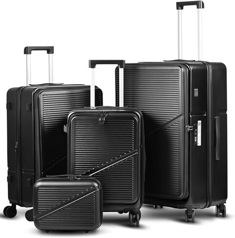 20 Inch Carry On Luggage 22x14x9 Airline Approved, Expandable Hard Shell Carry On Suitcase with Spinner Wheels, TSA Lock, Cosmetic Case Included in Saudi Arabia