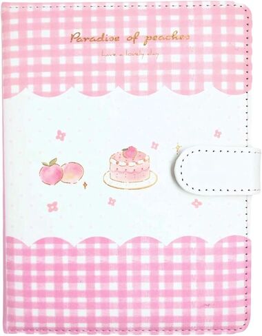 Kawaii Cherry Journal Notebook, Cute Cherry Journal with Colored Pages, A5, 4.8 x 6.6 inches (12.4 x 16.8 cm), Premium Quality Paper in Saudi Arabia