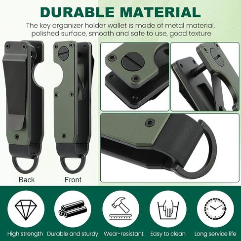 Key Organizer, Chain Holder Organizer, Minimalist Holder for keychain Secures 1-5 Keys in Saudi Arabia