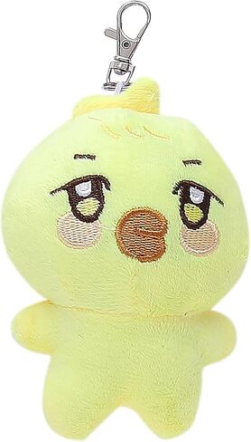 Cute Cartoon Animal Keychain Plush Doll Keyring Backpack Handbag Charm Pendant for Fans 10 CM in Saudi Arabia