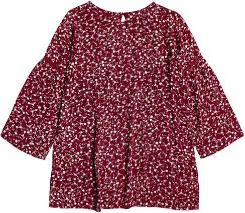 Roxy Girl's Always Forever Dress (Little Kids/Big Kids) Rhubarb Prairie 4 Little Kid in Saudi Arabia