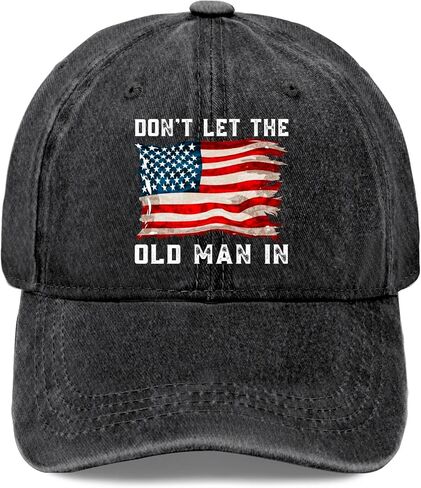 لا تدع الرجل العجوز يرتدي قبعة للرجال، قبعة بيسبول مضحكة، هدايا مضحكة للرجال in Kuwait