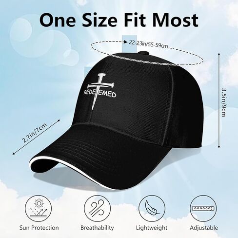Baseball Cap Christianity Jesus The Way The Truth The Life Casquette Trucker hat Unisex Adjustable Casual Caps Black in Saudi Arabia
