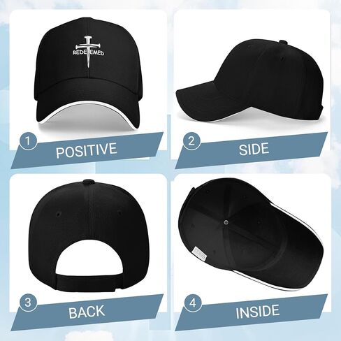 Baseball Cap Christianity Jesus The Way The Truth The Life Casquette Trucker hat Unisex Adjustable Casual Caps Black in Saudi Arabia