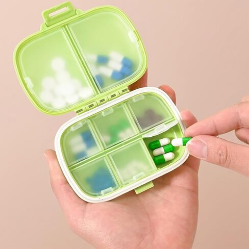 3 Pack Travel Pill Organizer, Pill Box for Purse Pocket in Saudi Arabia