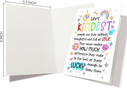 لطيف شكرا لك بطاقة لأفضل صديق Bestie ، بطاقة التقدير لطبيب زميل في العمل المعلم ، بطاقة الصداقة الحلوة له ، شكرا لك على كونك أنت in Kuwait