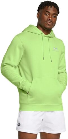 Men's UA Icon Fleece Hoodie Large Green in Saudi Arabia