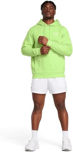 Men's UA Icon Fleece Hoodie Large Green in Saudi Arabia