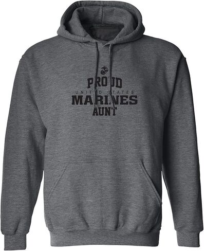 Proud Marines AUNT Adult Hooded Sweatshirt in Saudi Arabia