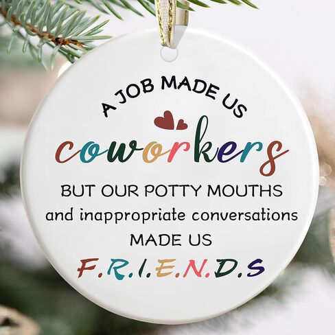 Friendship Christmas Ornaments - Best Friend & Soul Sister - Irreplaceable Gifts for Friends in Saudi Arabia