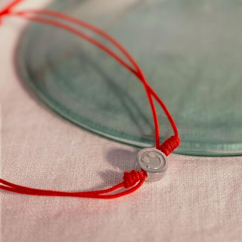 سوار سلسلة Smile Emoji مع سوار على شكل قلب رائع للوجه السعيد، أفضل هدية لها in Kuwait